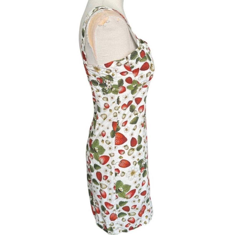 Rouje Paris Angie Mini Dress in Strawberry Blanc | 6 - Picture 4 of 10
